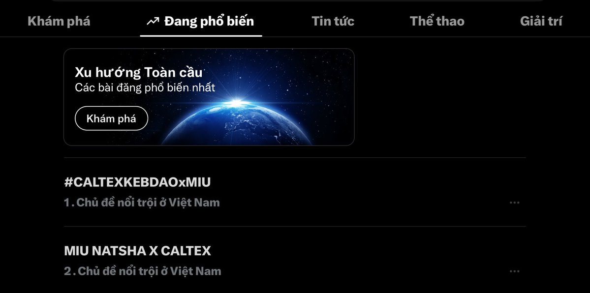 dinogb97's tweet photo. Thiên thần top 1 Paradise on top 1 trending Việt Nam 🇻🇳 

MIU NATSHA X CALTEX 
#CALTEXKEBDAOxMIU https://t.co/3gryAMWD96