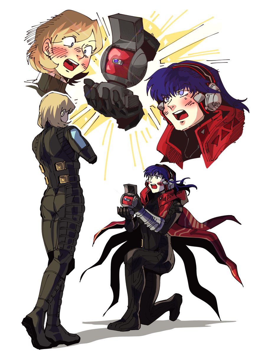 Capellini_Flo's tweet photo. Past old comms result (💐Yuri💐 edition) (by two different customers)

- Strange Journey Zelenin x Alex
- Hamuko x Angelina (Arknights) https://t.co/O0bOzLh6Xf