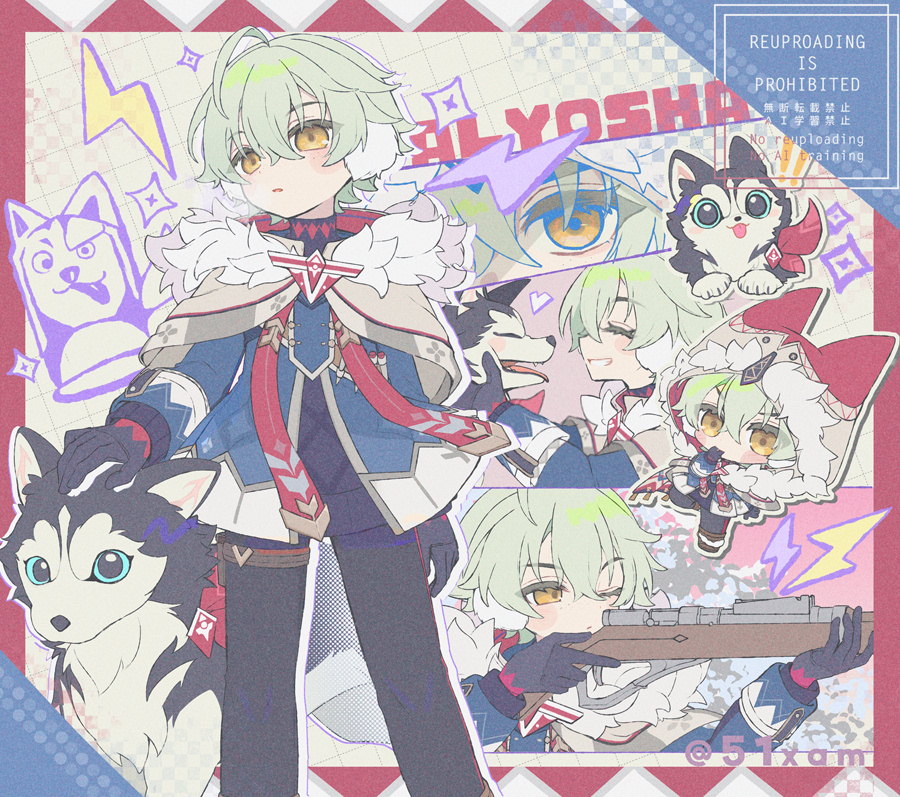 51xam's tweet photo. アリョーシャくん🐾 #Alyosha #GenshinImpactㅤ https://t.co/zV7rpcOYIj