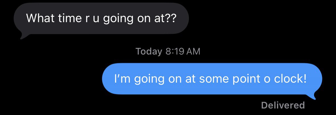 BLTWR's tweet photo. telling my friend my set time (there’s no set times) https://t.co/z3X8xoBgvp