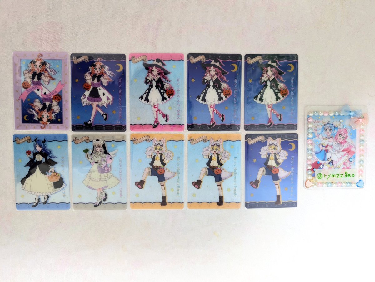 rymzz8eo's tweet photo. 【交換】名探偵プリキュア　たんプリ　ハロウィン　クリアカード　クリカ　キラトレ　キラキラクリアカード

譲⇨画像１〜３
求⇨画像４

郵送のみ📮
画像１〜３組み合わせての比率違いもOKです。難しいかと思いますが、条件の合う方がいらっしゃいましたら、お気軽にお声がけお願いします🙏 https://t.co/1JuaubDiWq
