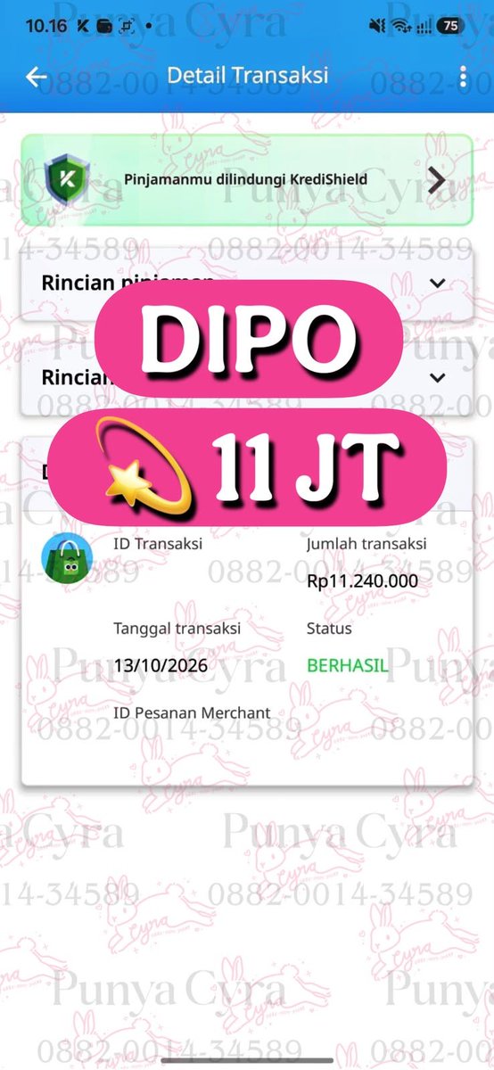dcestinys's tweet photo. Kalo kalian mau gestun jangan sampe salah pilih yaa, sama @heycanci udah pasti trusted amanah aman super fast resp fast proses fast cair dan ramah juga✨

fast respon: https://t.co/hWcvwIDcbV

#zonauang https://t.co/IYeMi53kX2