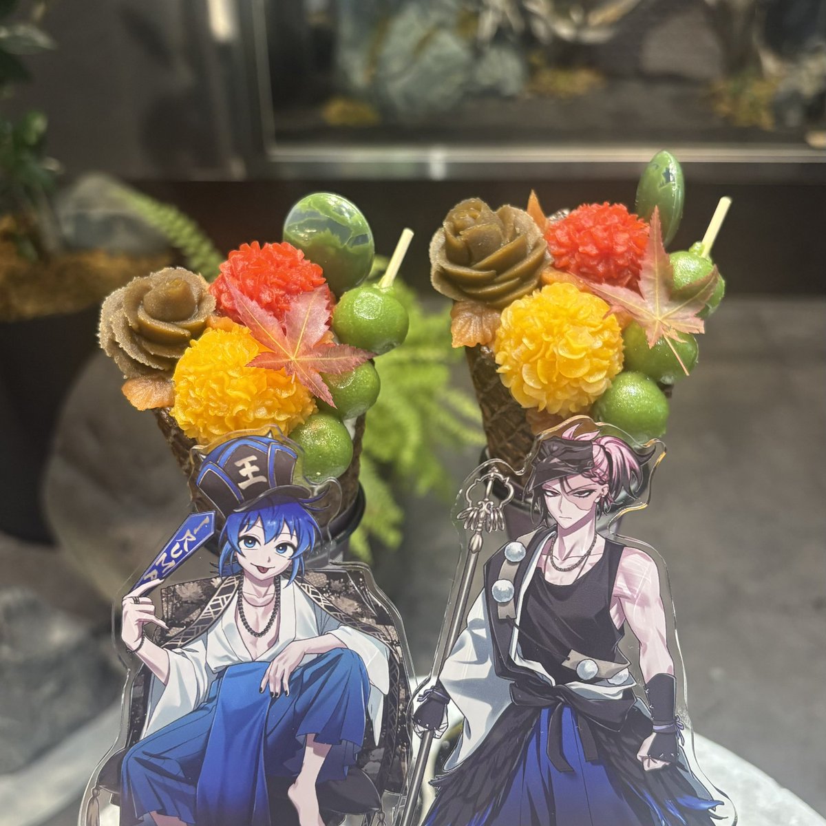 _43desu's tweet photo. 紅葉アイスブーケ🍁🍁
せっかくなので京都らしく🍡👻🐦‍⬛

📍(THISIS)SHIZEN https://t.co/zrX2hDrr5O