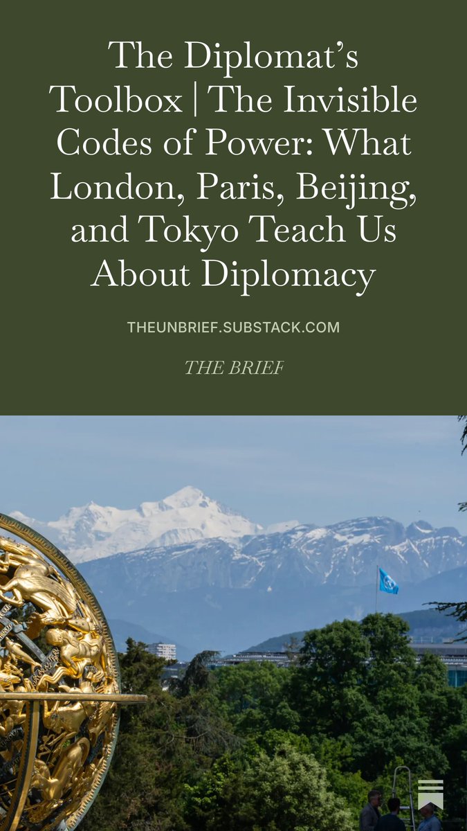 MayaPlentz's tweet photo. The Diplomat’s Toolbox | The Architecture of Trust: How the Ancient Code of Guanxi Shapes Modern China https://t.co/26ntTIh57K https://t.co/x6eKs4mjEU