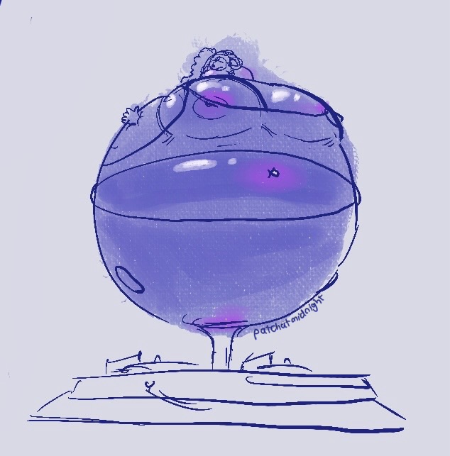 PatchAtMidnight's tweet photo. more of the background berry but rounderer https://t.co/3w8gIQKuDN