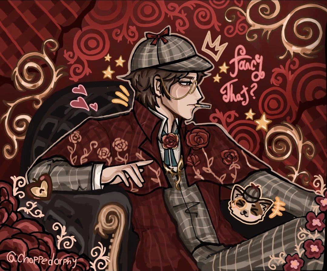 ChoppedOrphy's tweet photo. Fancy that? ✒️ #IdentityV #Orpheusidv https://t.co/EBzz3UEGQV
