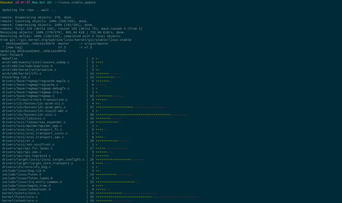 unixbhaskar's tweet photo. Some fiddling and a few melodies soothing to my ears ...aha! ๐ง๐ถ๐ถ
#linuxadmin #linuxkernel #opensource #operatingsystem https://t.co/LRypfI7I6J