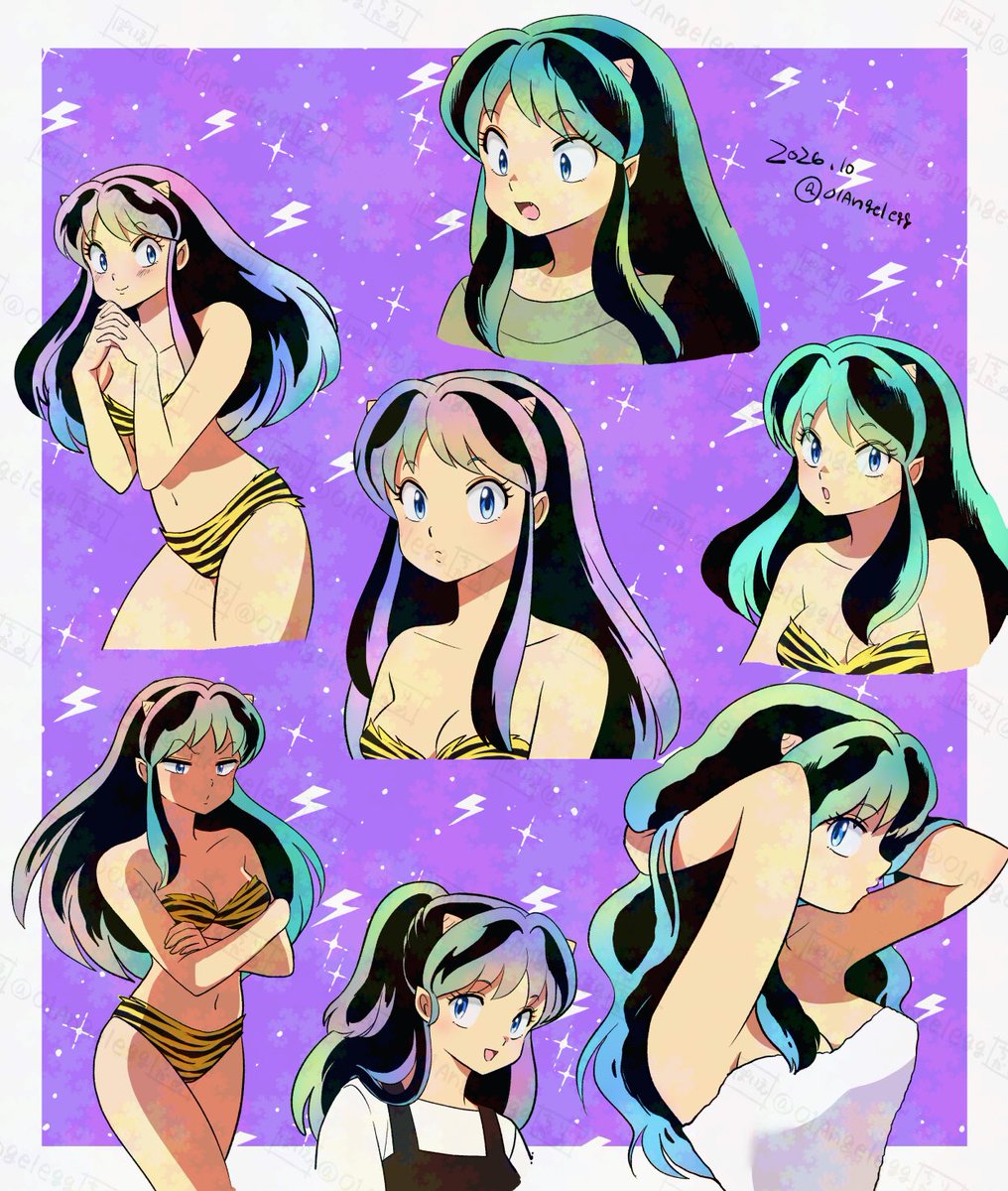 tiridamenohaki's tweet photo. ラムちゃんず⚡️ https://t.co/b3IarquLFW