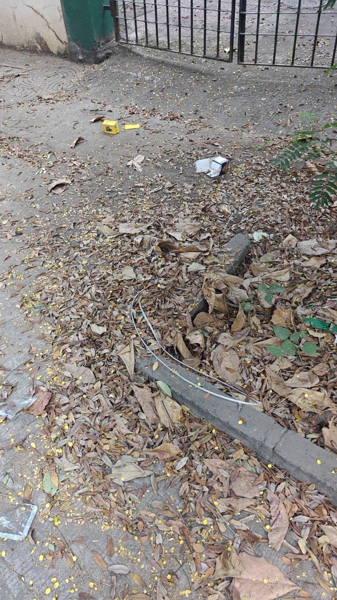 HirwaNGO's tweet photo. @mybmc @mybmcWardT (suspended) @mybmcInfra

Why is a pedestrian footpath being allowed to be used as an unauthorised storage yard for bamboo poles by unidentified persons?

📍 Near Yogi Hills Garden, next to Oxford CHS, Yogi Hills, Mulund (W).

As the photograph shows, bamboo poles have occupied a substantial stretch of the footpath, forcing pedestrians to negotiate dangerous obstructions, particularly after dark. Senior citizens, women and children are especially vulnerable.

Since the official @mybmcWardT handle remains suspended, we are compelled to bring this issue to BMC Headquarters.

Footpaths are meant for pedestrians, NOT for storing materials!

@mybmc, please arrange for the immediate removal of these bamboo poles, identify those responsible and prevent the footpath from being used for unauthorised storage again.

Will BMC's #PedestrianFirst campaign translate into action on the ground?

#PedestrianSafety #EncroachmentFreeMumbai #Mulund