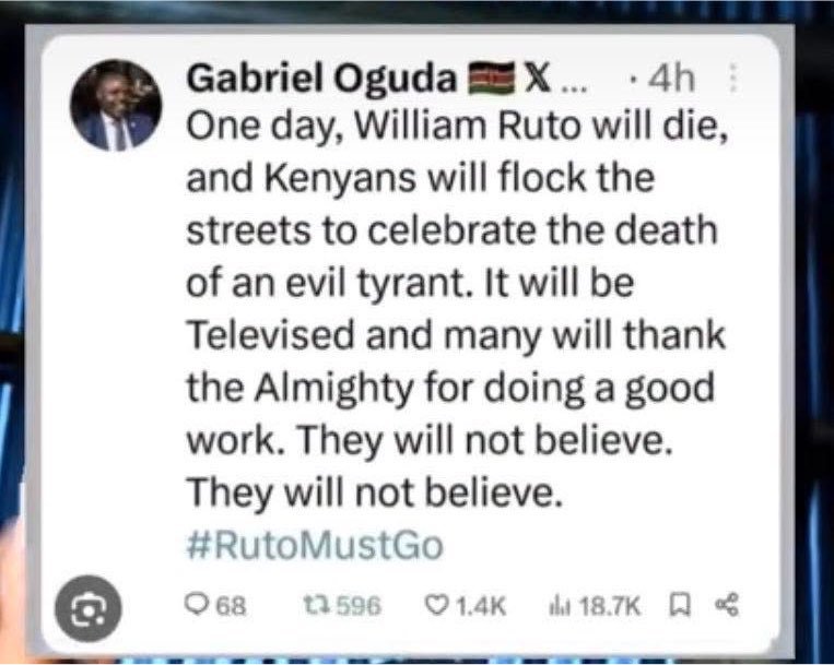 NgangaTN1's tweet photo. @sholard_mancity Do we see/hear a New World Order hegemonic WESTERN ORIGARCHIES manipulated think less puppet mouthing &amp; trying to impliment orders he understand NOT from these WESTERNERS on trials basis, on a highly alert &amp; heavily suspecious native populace, my friends? https://t.co/eQT304WzvF