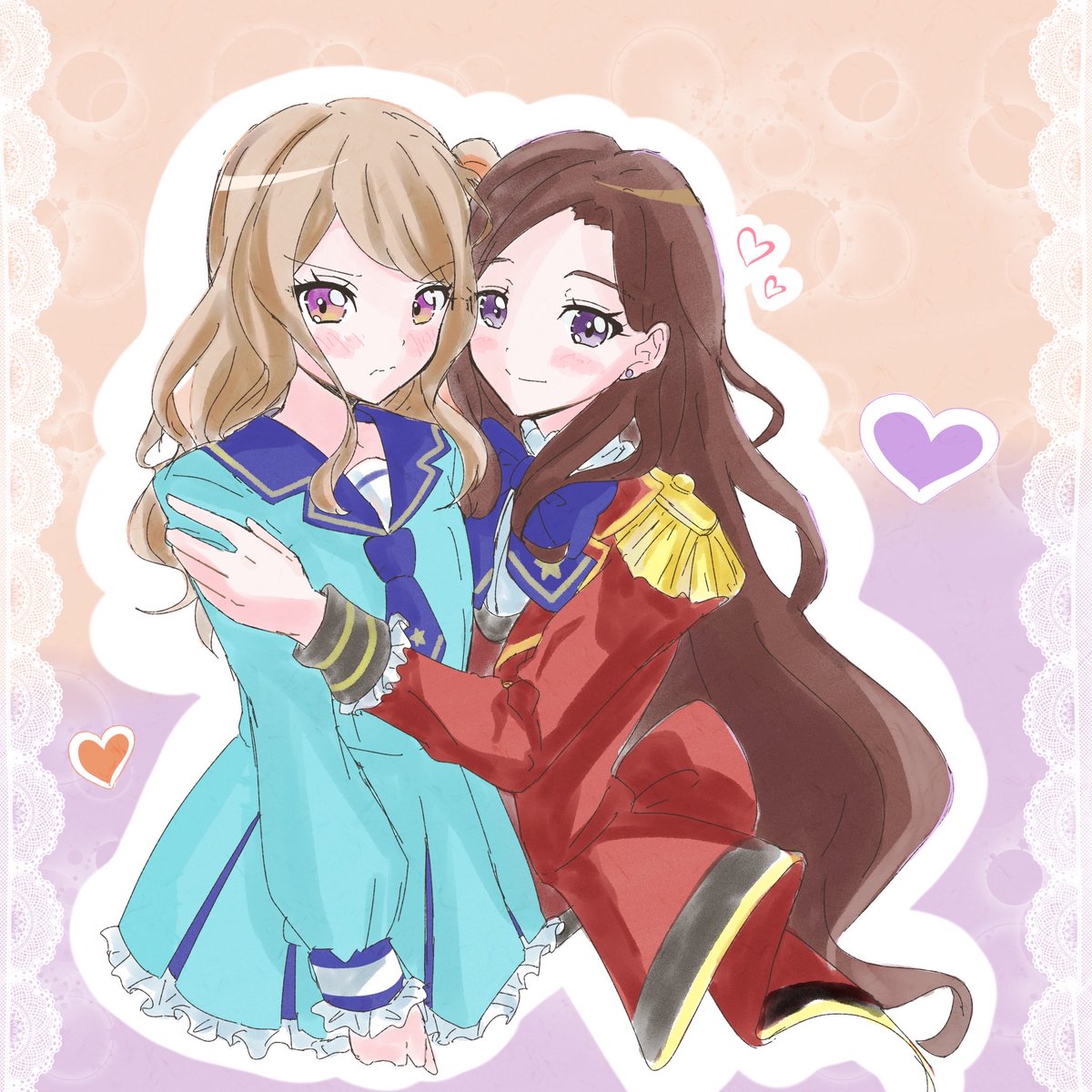 mieellu39's tweet photo. 香澄姉妹☾ ໋

 #アイカツスターズ https://t.co/Wq6vtcSlBC