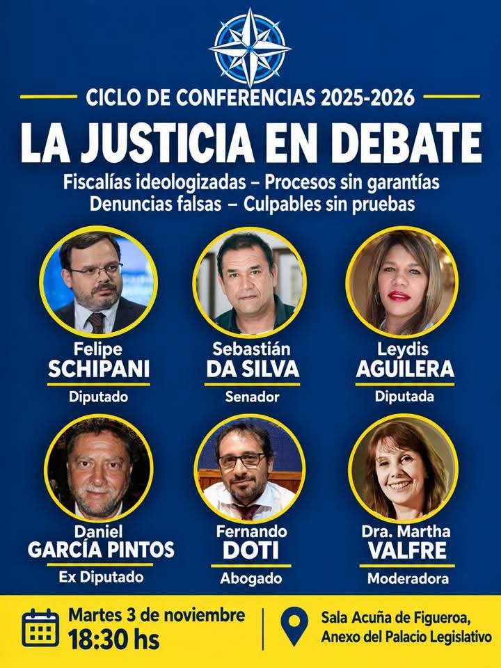 ArqRuthb's tweet photo. ✍️| ¿Puede haber justicia cuando se condena antes de probar la culpabilidad y se olvida la presunción de inocencia?

¡Te invitamos a La Justicia en Debate, un encuentro con excelentes expositores con experiencia y conocimiento para analizar una realidad que exige ser escuchada! https://t.co/rBGp3Ajfp9