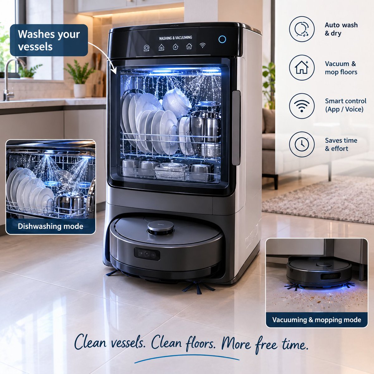 geebeeigwt's tweet photo. For the past one month our washing machine was making some weird noise and clothes were also not clean after washing
I used claude rooted the machine and removed adware and bloatware 
Now it not only clean clothes..it washes vessels and vaccum the house too https://t.co/QjSSmdyTtB