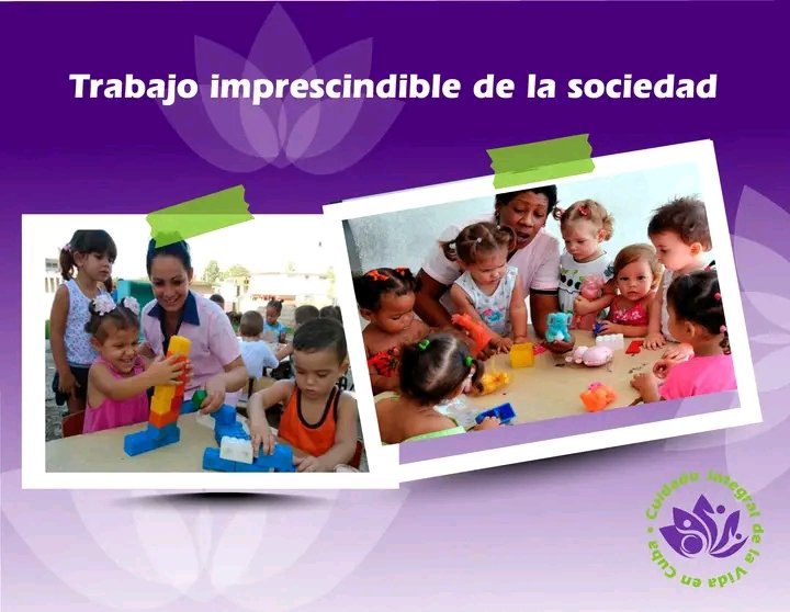 urbano50825's tweet photo. El acceso a los servicios de cuidados para infantes de 0 a 12 años abarca a las niñas y niños que lo requieran, sin exclusión de ningún tipo y en correspondencia con la cobertura de los servicios.
#CuidadosCuba https://t.co/mCV6wAkrtP