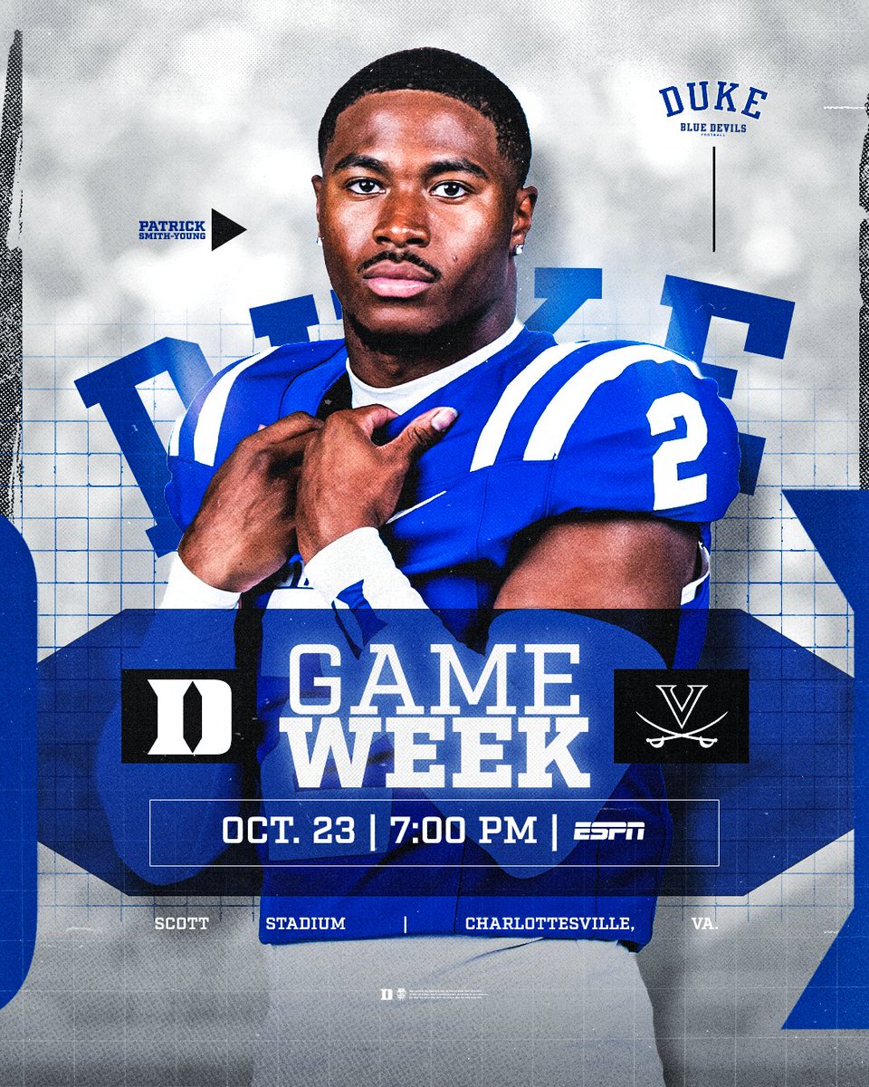 DukeFOOTBALL's tweet photo. Friday night in Charlottesville 👀 https://t.co/x8ZtbMuezd