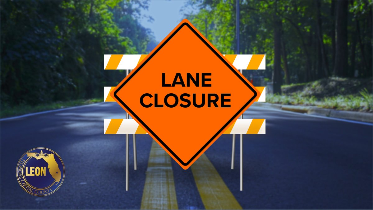 LeonCounty's tweet photo. Occurring on Tuesday, October 20, from 7:30 a.m. to 4 p.m., weather permitting, there will be a temporary lane shift of South Gadsden Street at Pensacola Street. This lane shift is necessary to access an electrical manhole. https://t.co/lEhVRaG9Fw