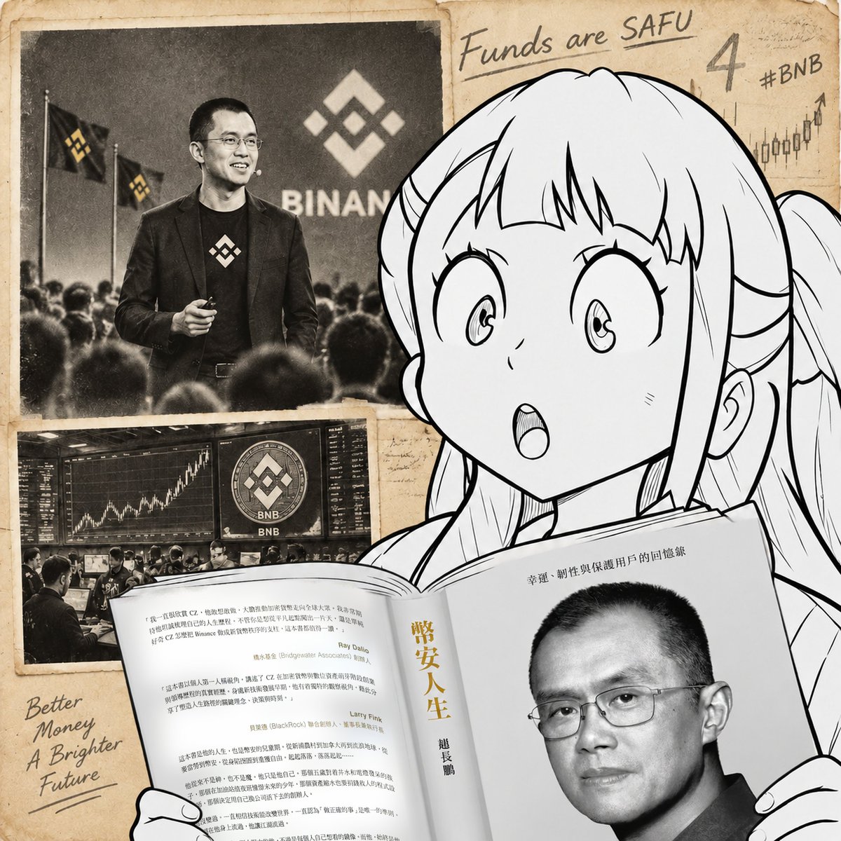 SenseeeeeeMo_mo's tweet photo. 于是,我开始阅读 #币安人生 @cz_binance @heyibinance https://t.co/z9qzcCOc3h
