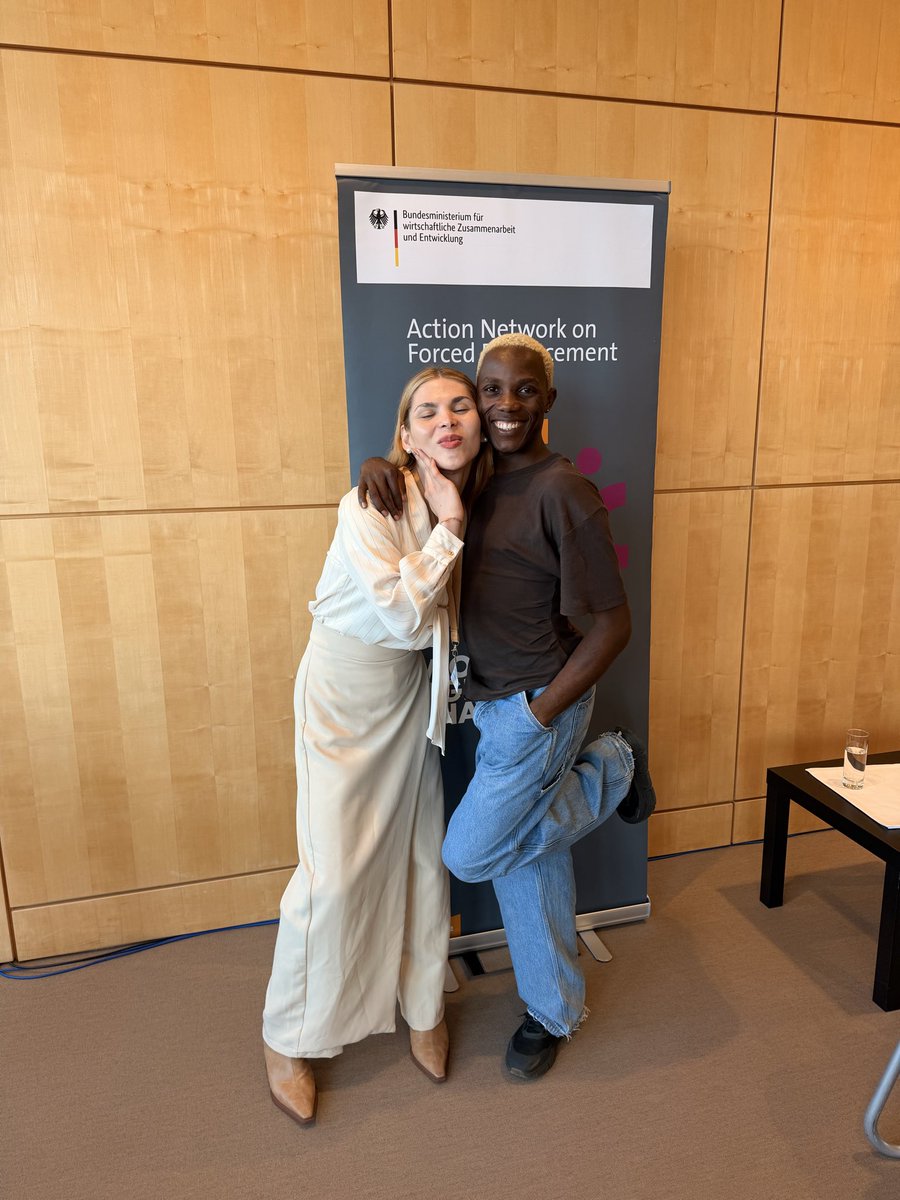 boldtypeug's tweet photo. Powerful moments from the Action Network on Forced Displacement Convening in Berlin. Bringing lived experience, leadership and collective action to the table. @PrismUganda @SMUG2004 @frankmugisha @queeramnesty_ch @wphfund 

#ForcedDisplacement #RefugeeLeadership https://t.co/3rzd0eD4YR