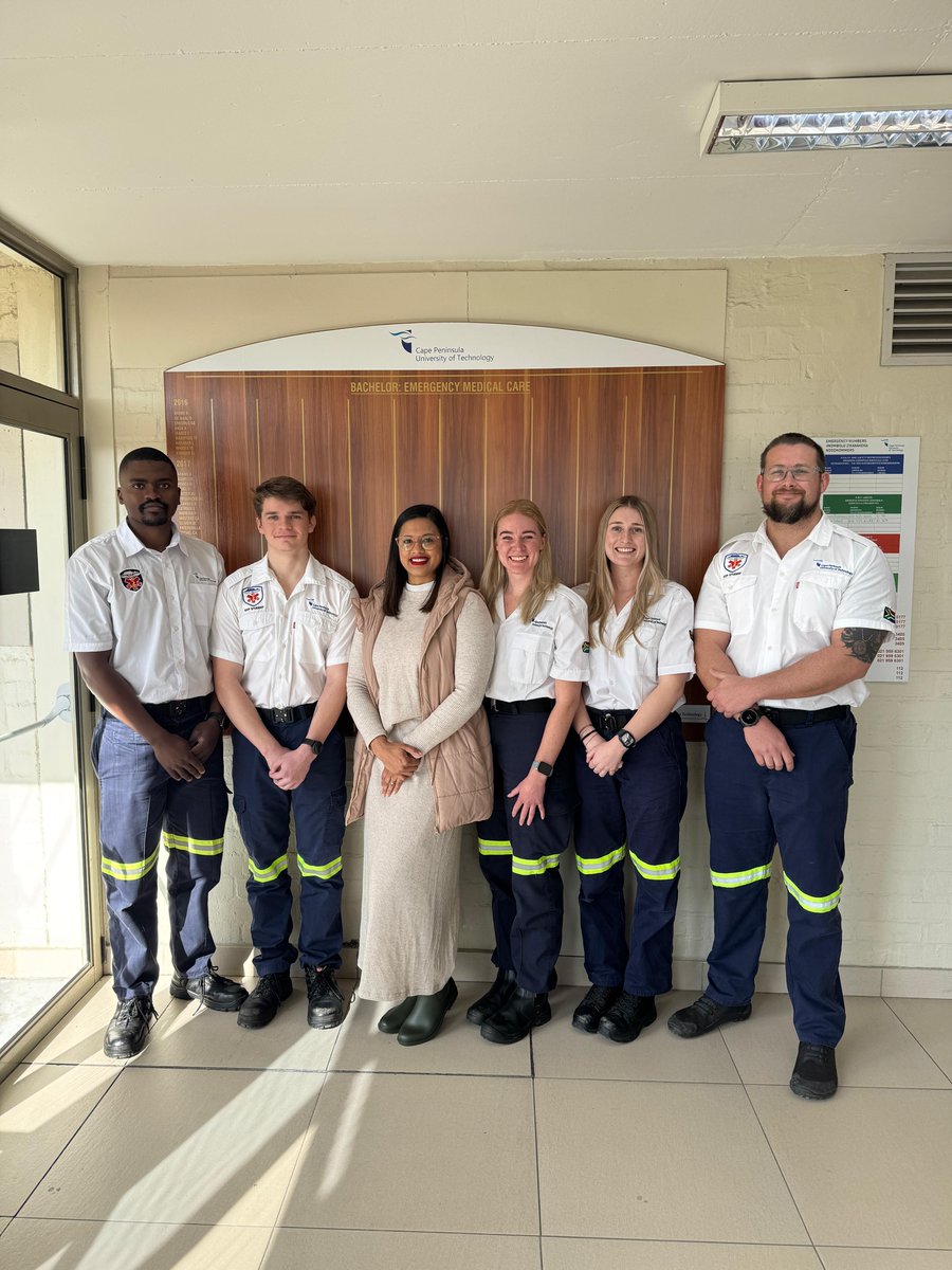 CPUT's tweet photo. A group of Emergency Medical Sciences students hope to support survivors of gender-based violence (GBV) by raising funds and collecting donations for The Saartjie Baartman Centre for Women and Children. 

Full story here: https://t.co/5rkzAckVrq https://t.co/rPGuAj980N