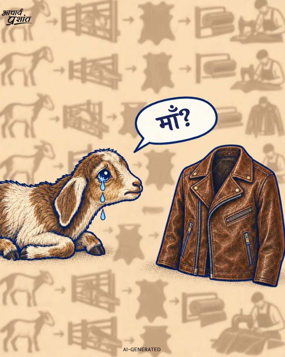 Advait_Prashant's tweet photo. आप अगर किसी प्राणी की जान तब ले रहे हो,

जब उसकी जान लिए बिना भी आप जी सकते थे, तो ये हिंसा है।

आप किसी प्राणी की जान तब ले रहे हो,

जब वो आपको नुकसान पहुँचाने नहीं आ रहा, तो ये हिंसा है।

आप ये सिद्ध कर दो कि आप जिस जानवर का शोषण कर रहे हो,

वो आपके खून का प्यासा था, इसीलिए आपने उसको मार दिया।

तो मैं कहूँगा, बिल्कुल ठीक किया।

भाई, आपके ऊपर चढ़ा आ रहा था बकरा या भैंस या मुर्गा, अपने तीन-तीन फुट लंबे दाँत लेकर के

और अपने पैने पंजों से आपकी गर्दन पर वो आक्रमण कर रहा था

और बकरे तो होते ही हैं माँसाहारी, जैसा हम जानते हैं

और भैंसें तो खास तौर पर इंसानों को मारकर, काटकर खाना पसंद करती हैं।
तो उस पशु ने आप पर इतना ज़बरदस्त आक्रमण किया,
तो अपनी आत्मरक्षा में आपने उसे मार दिया।

चलिए, कोई बात नहीं, ये हिंसा नहीं हुई।

या तो आप ये साबित कर दीजिए कि ऐसा है।
आप अपने स्वार्थ की खातिर अरबों पशुओं को रोज़ मारते हैं!

~ आचार्य प्रशांत