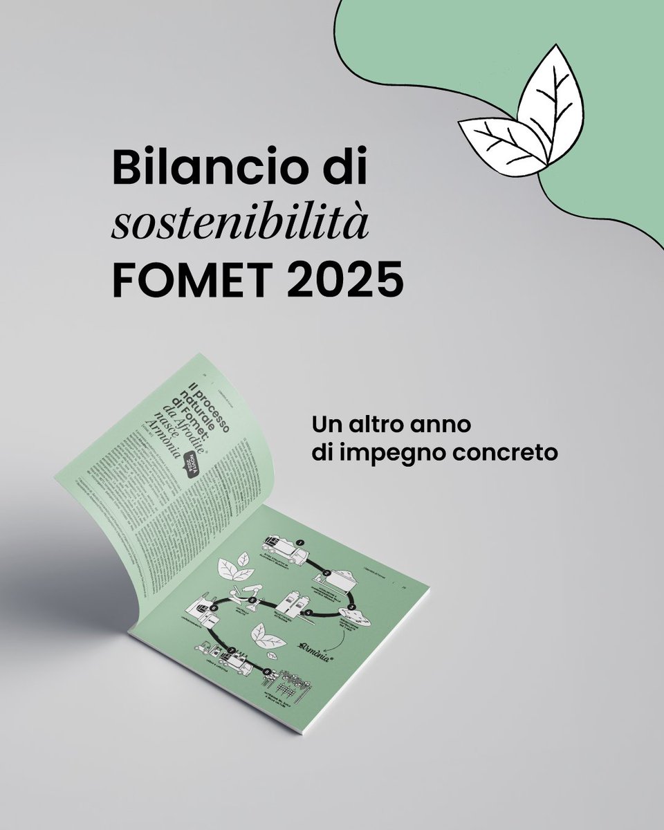 fometfert's tweet photo. È online il 4° Bilancio di Sostenibilità FOMET! 🌿

Un 2025 di risultati importanti:
✅ Parità di Genere UNI/PdR 125
✅ Carbon Footprint ISO 14067
✅ Inclusione sociale

Scopri il nostro impegno qui:
https://t.co/lHfnMMcc03

#FometSpa #Sostenibilità https://t.co/iAXQHrcJxJ