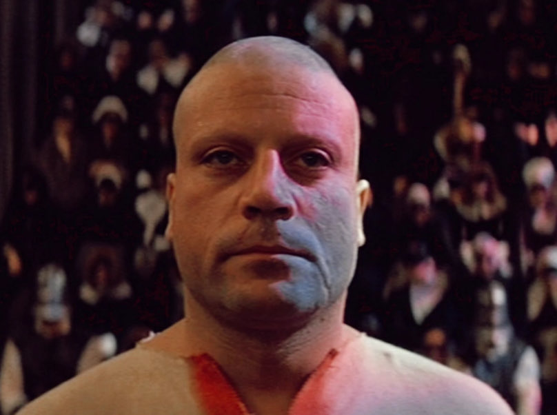konstantinlvn's tweet photo. the biggest lesson of ken russell’s the devils (1971) is that oliver reed with hair is a top 10 hottest man who ever lived but bald oliver reed looks like if homer simpson came to life https://t.co/MjeOnNawbr