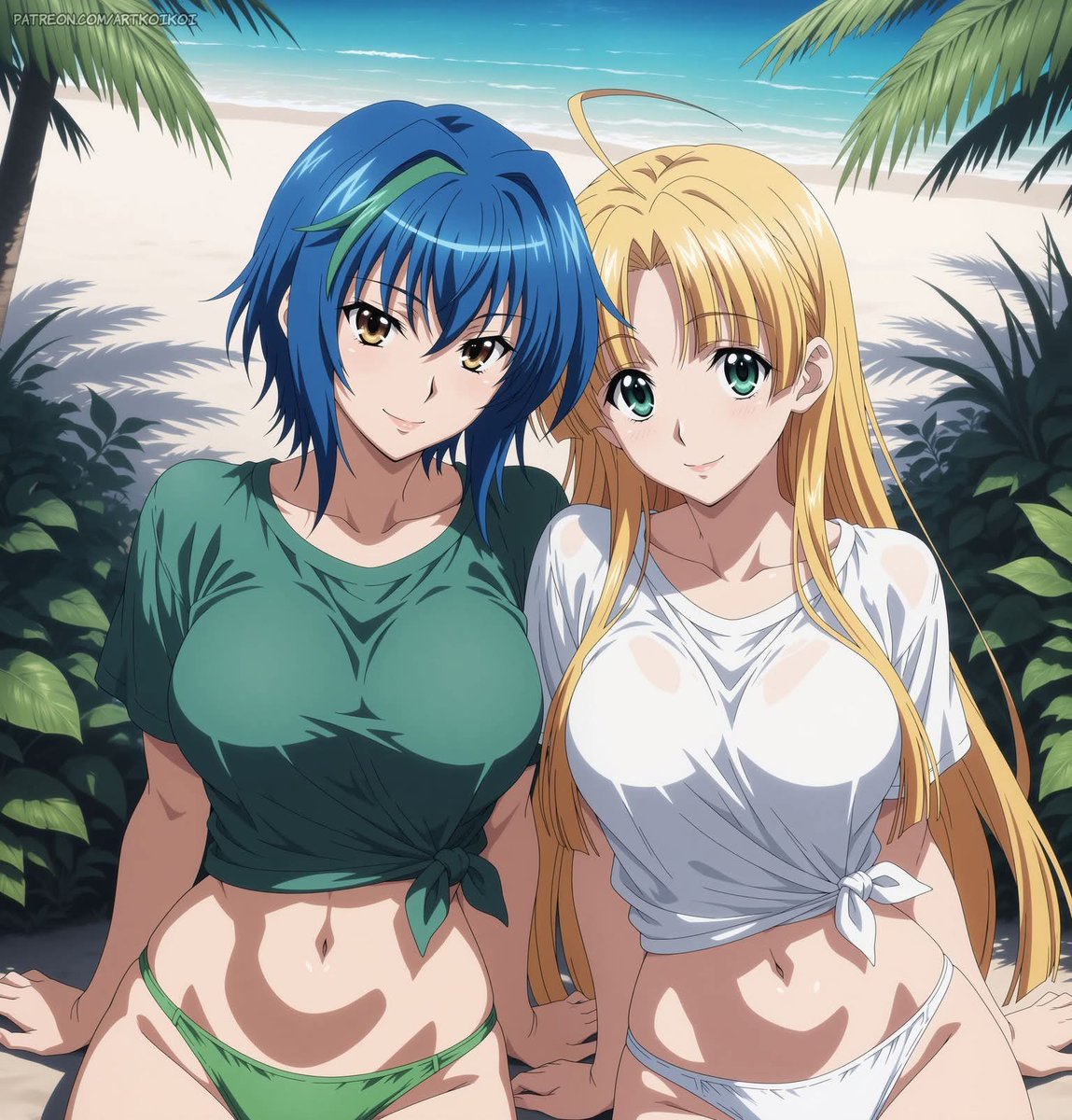 RooDArias's tweet photo. Xenovia Quarta &amp; Asia Argento #highschoolofthedead #Waifus #IA #Girls #sexy #virals #booty #anime #milfs #Lenceria #bikini #bobs #pantys https://t.co/XZGycnyccL