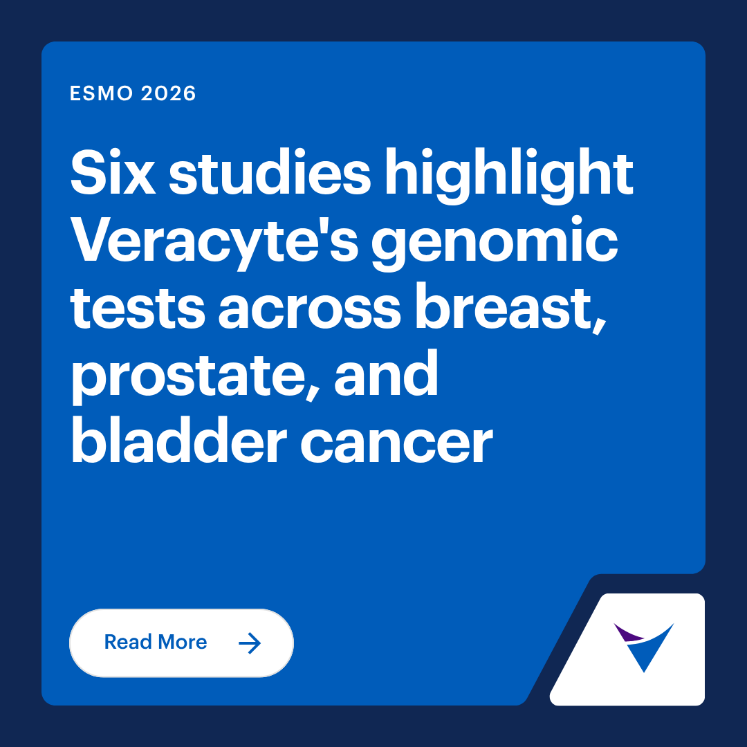 Veracyte, Inc. ESMO 2026 slide: Six studies involving our genomic tests across urologic