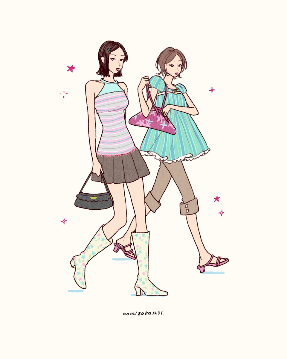 oomisoka1231_'s tweet photo. 2026夏のファッションイラストまとめ★ https://t.co/n3wXlnZAHM