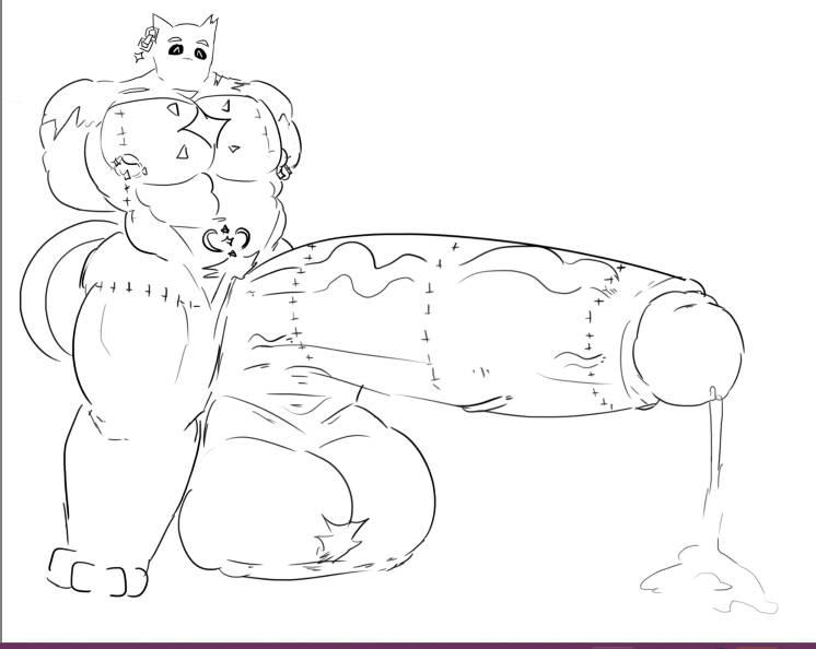 cloudykei_'s tweet photo. astoria usually shapeshifts himself to be smaller, so he can fit in with other souls and mortals.. but without the adjustments, he's giant (height is 10ft, cock is 3.1ft) https://t.co/huMJBTedM6
