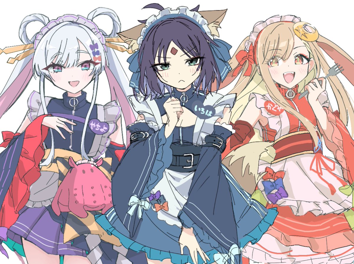 yuki1213_imas's tweet photo. ジャージメイド、並べてみました https://t.co/q7E1DZORqQ