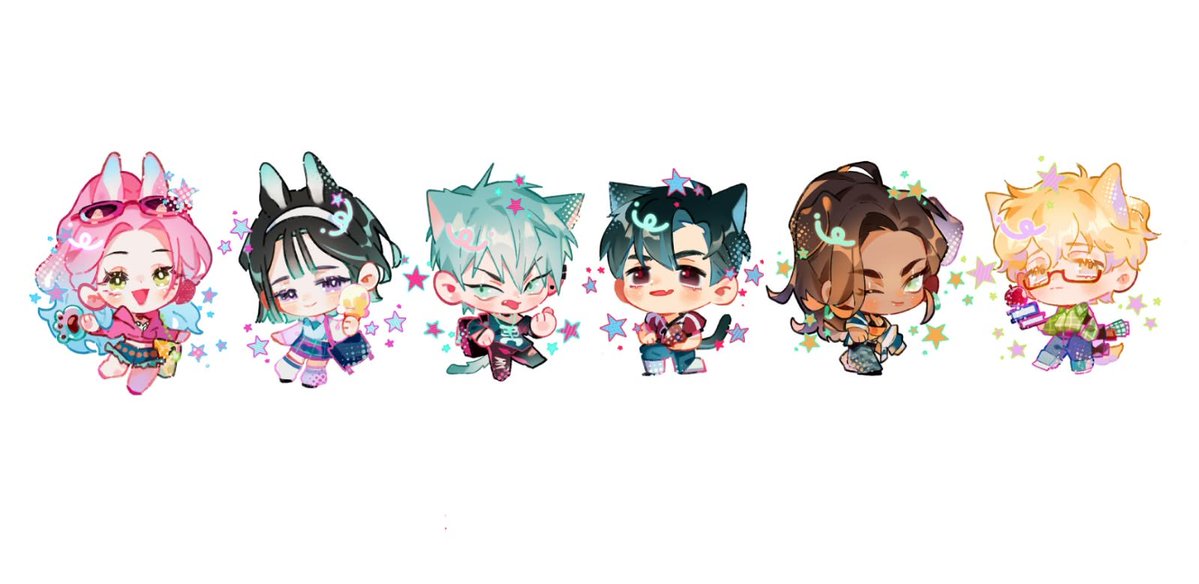 MeiMydei's tweet photo. Alien Stage Plus One series for #cf23catalogue #comifuro23 #alienstage #ivantill https://t.co/ZOWcMbiQx5