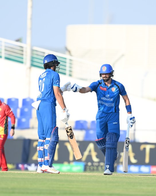 Sediqullah Atal’s century and Ibrahim Zadran’s 90 power Afghanistan to 294 👏