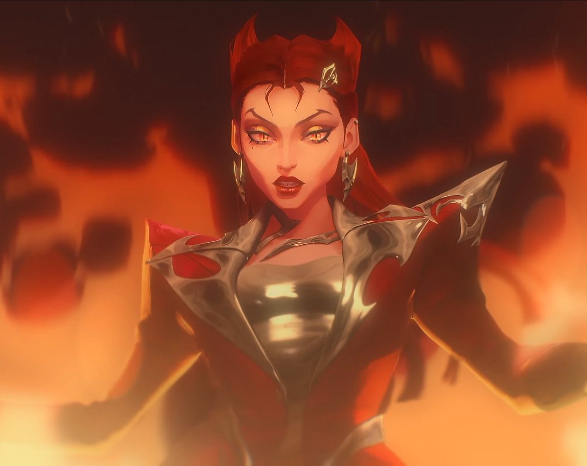 SkinSpotlights's tweet photo. LEGENDARY K/DA FIRESTARTER Evelynn! https://t.co/woN3Uhsx5W