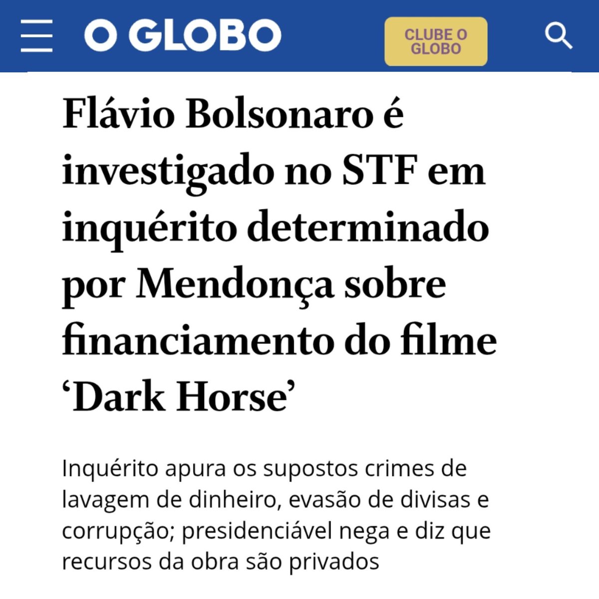 fabiofelixdf's tweet photo. Flávio Bolsonaro está sendo investigado em dois inquéritos no STF, ambos por suspeitas de lavagem de dinheiro, evasão de divisas e corrupção. No debate da TV Globo, o filho de Bolsonaro vai precisar escrever CORRUPÇÃO nas duas mãos! #AbreOSigiloFlavio https://t.co/GGWHHxCHIk
