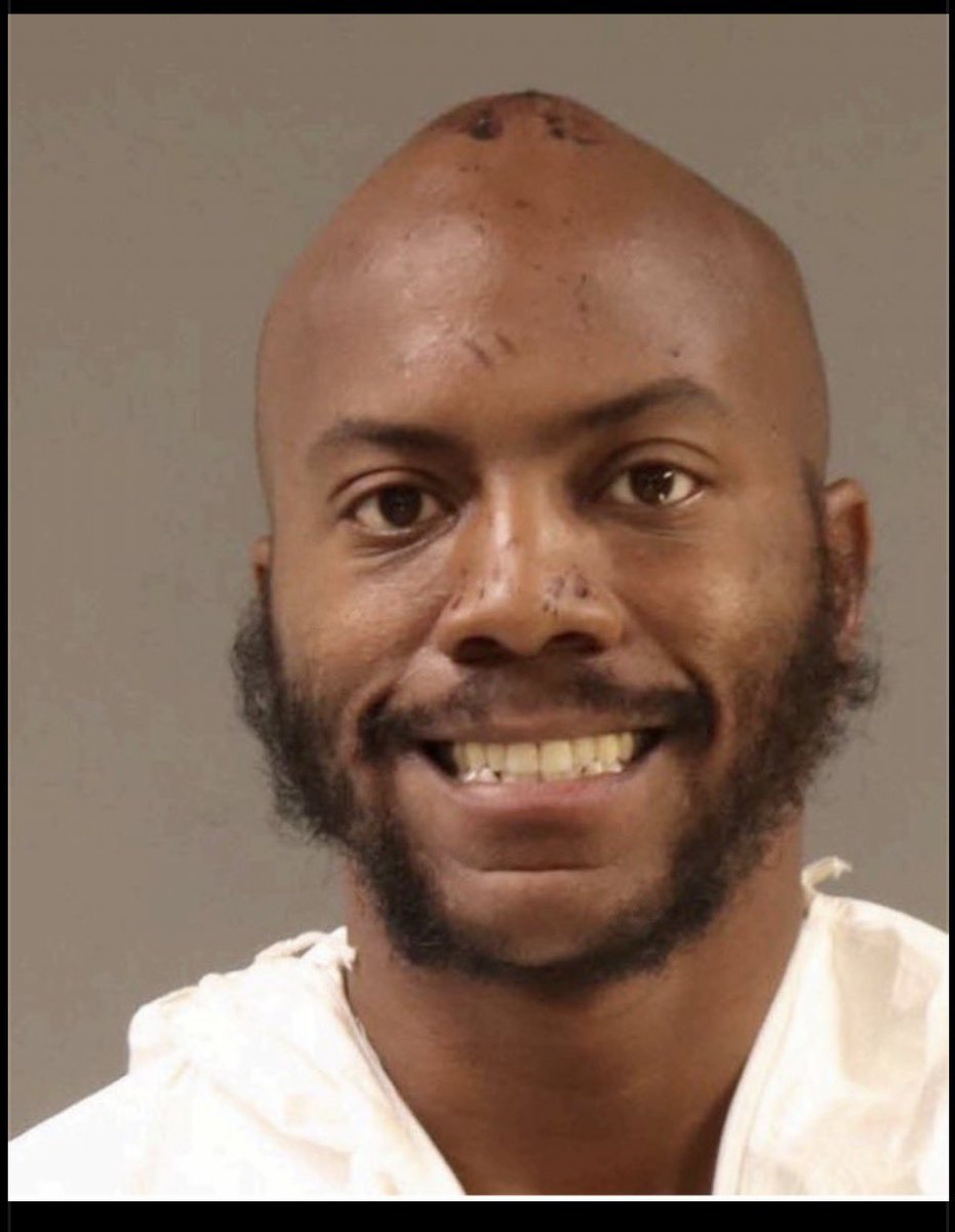MarkFusetti's tweet photo. Will Eric Lewis be charged with a federal hate crime, or will the racial motivation behind this horrific attack be ignored?

Eric Lewis is accused of murdering Philadelphia Police Officer Shane Seiber and critically wounding another officer. According to my source on the arrest documents, Lewis admitted that he shot the officers because they were WHITE.

Let that sink in!!!!!!!!!

After being taken to the hospital following his fall from a tree, Lewis reportedly told a Black female police officer, “If it was you that responded we would have just had a conversation.”
That statement alone should raise serious questions about racial motivation.

There are also allegations that Lewis called 911 the night before to determine police response times. This was not simply an attack on police officers. The available evidence raises the disturbing possibility that these officers were deliberately targeted because of the color of their skin.  The U.S. Department of Justice and FBI need to investigate whether federal hate crime charges are warranted.

Racism is racism. Murder is murder. And a hate crime is a hate crime, regardless of the race of the perpetrator or the victims.  One officer is dead. Another was critically wounded. Families have been devastated.

If these officers were targeted because they were white, the law must recognize that fact and hold the person responsible fully accountable. The DOJ needs to step in because Krasner will not charge him with hate crimes. 

Justice for Officer Shane Seiber. Justice for the surviving officer. No double standards. No excuses.

This is the booking photo of Lewis. He’s happy he killed a white cop. He’s not crazy!