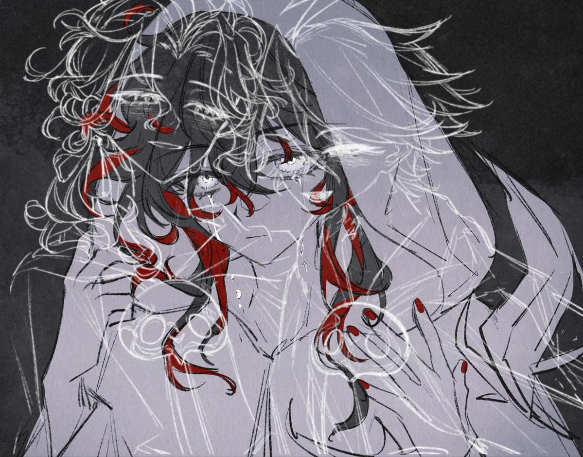 WhaleIsland3's tweet photo. 和朋友讨论的ダンモリ f○14 古代人au）设定页最近好像没时间画完了先放置一下 https://t.co/zrimRhWsD4