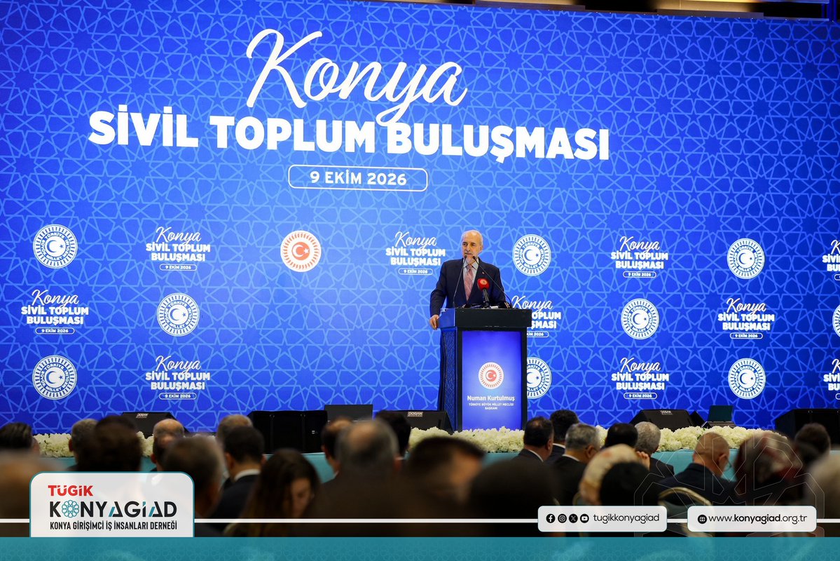 tugikkonyagiad's tweet photo. TÜGİK Konya Girişimci İş İnsanları Derneği Yönetim Kurulu Üyemiz Sn. İbrahim Kayhan, Türkiye Büyük Millet Meclisi Başkanı Sn. Numan Kurtulmuş'un teşrifleriyle, T.C. Konya Valiliği tarafından düzenlenen Konya Sivil Toplum Buluşması programına katılım sağladı. https://t.co/ogQAUzH6Qv