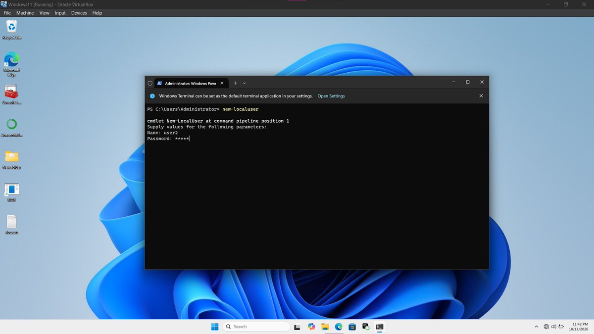 Franklein_24's tweet photo. Today, I learned more about the Windows operating system, focusing on two important areas: the File System and the Terminal. https://t.co/9BetpSk4sb