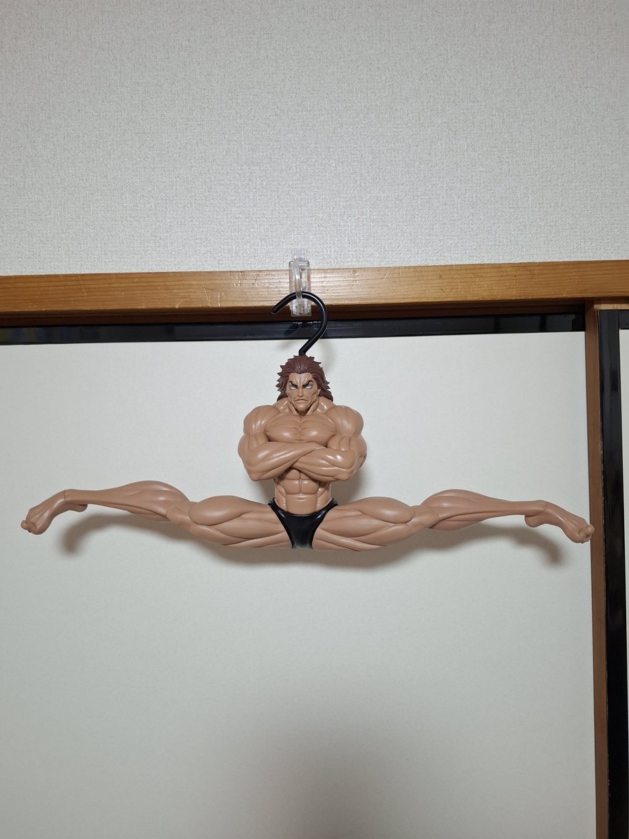 LLPON21's tweet photo. このハンガー900g以上ある https://t.co/1RwkknWePd