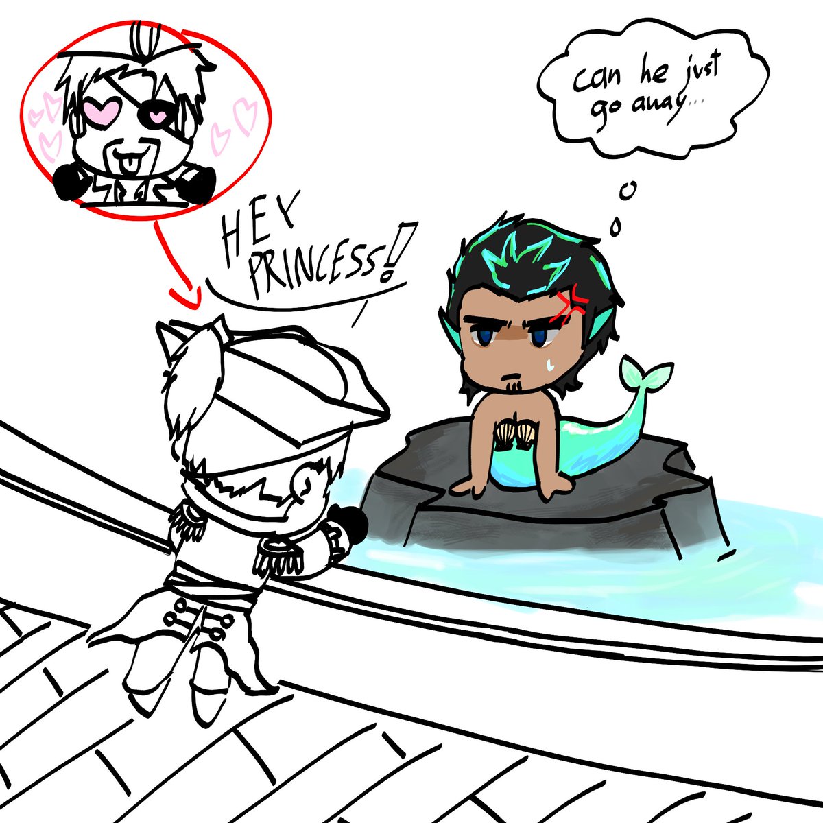 doomiwimbleton's tweet photo. daily kazumaji 164: i only wanted to draw kiryu but this ugly guy joined in https://t.co/0Wj3wr4jaL