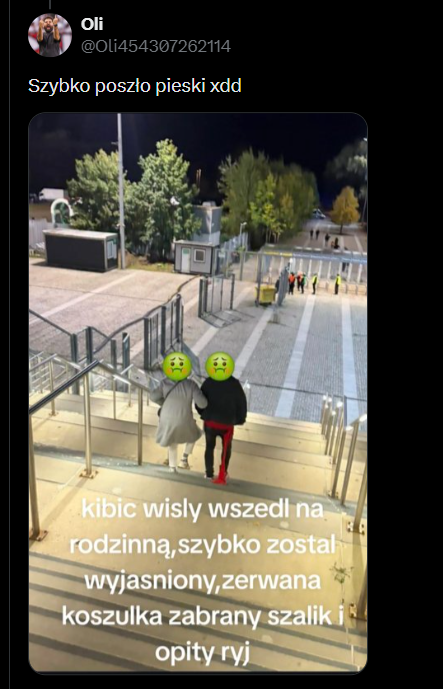 Kamilostsw's tweet photo. @staryjarema @Sportowy_Kanal @jarokrolewski twojej matki. https://t.co/acVtiqI1Oh