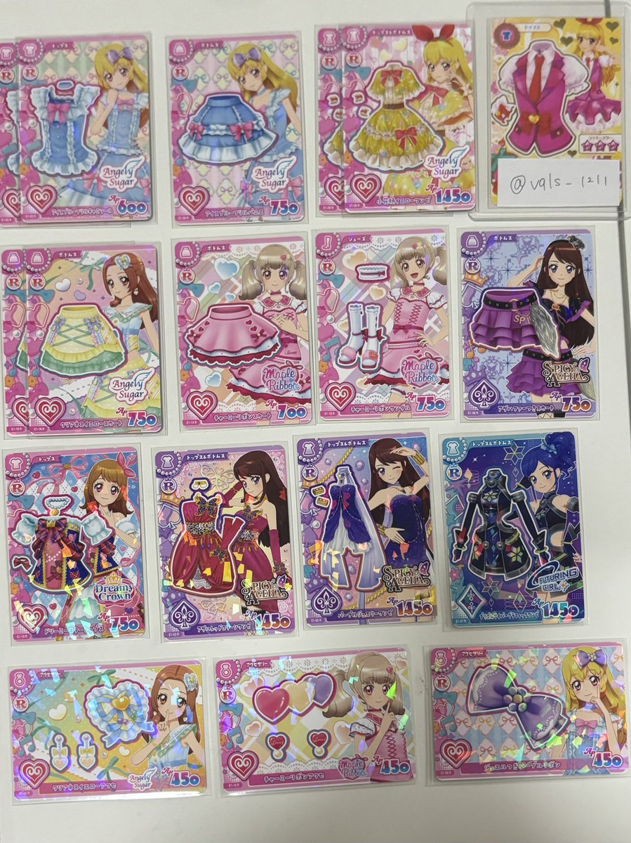 vqls_1211's tweet photo. アイカツアンコール カード 交換

【譲】1枚目
【求】2枚目

郵送or仙台手渡し

お気軽にお声がけお願いします🙇🏻‍♀️ https://t.co/ECmCYbov9w