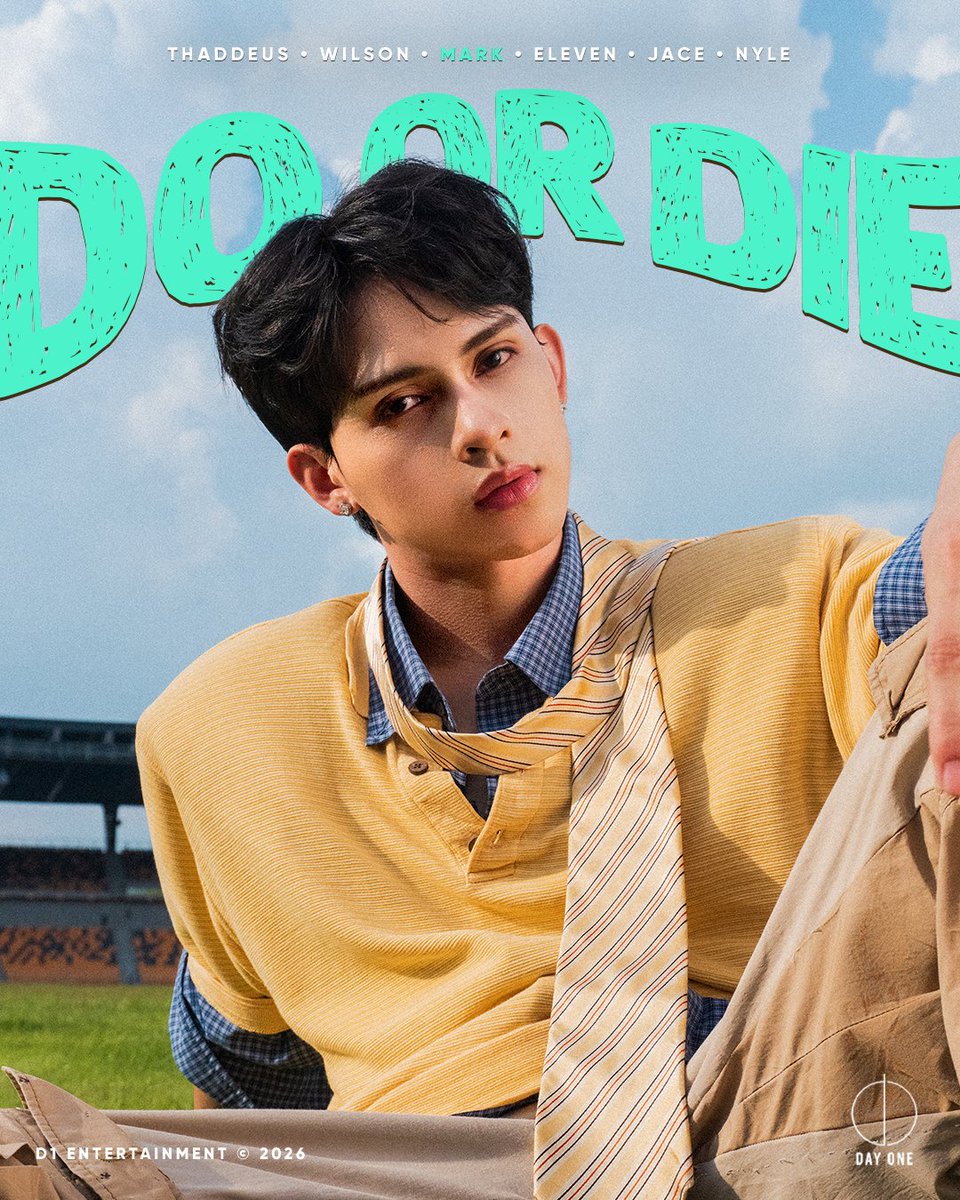 DAYONEOfficial_'s tweet photo. [📸] DAY ONE DEBUT SINGLE <D.O.D.>
CONCEPT POSTER - MARK

COMING SOON
10.18.2026

D6 DAYONE DOD RELEASE

#DAYONEOfficial #DAYONE_DOD #DAYONE_MARK https://t.co/y9l8Trk2qL