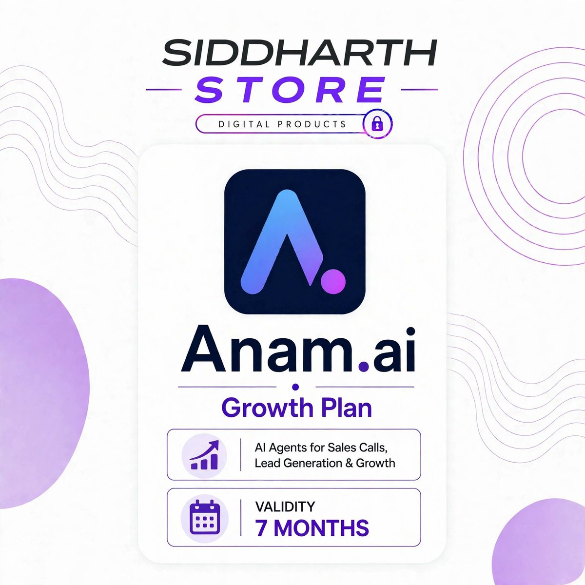 Siddharthstoree's tweet photo. 🔥 Anam — sirf Siddharth Store par! ✅ Original plan | ✅ Instant delivery 📩 Order ke liye DM karo 🌐 https://t.co/vsQT3B10p0 💬 WhatsApp: https://t.co/ZH5OIvLYM7 #SiddharthStore #Anam #DigitalProducts https://t.co/4A2DIXzivl