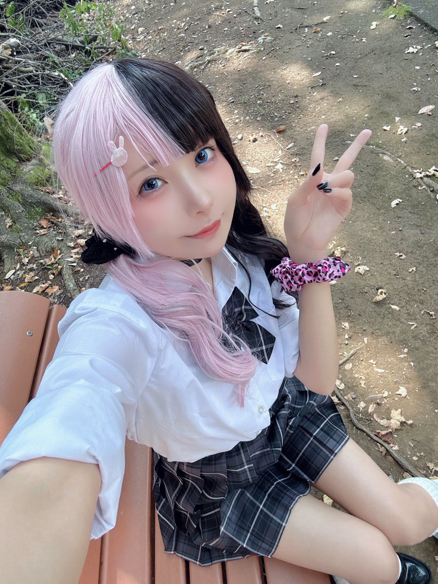 n_ay_u's tweet photo. ひなーの！制服！
二つ結びもやりたかったの♪ https://t.co/NJTIidfNOa
