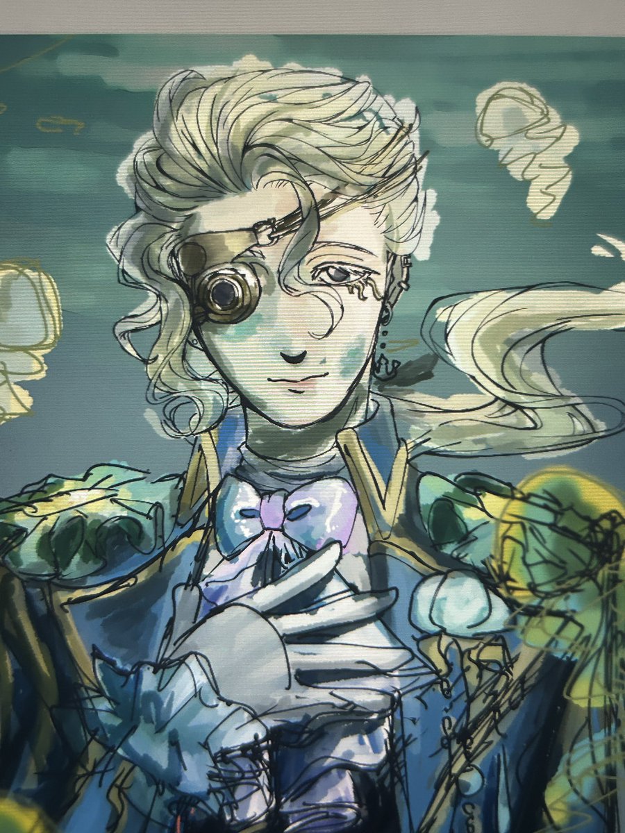 19Bluelight_cut's tweet photo. 描き途中だけど天才って呼んで良いよ https://t.co/C3qgrz3H9G