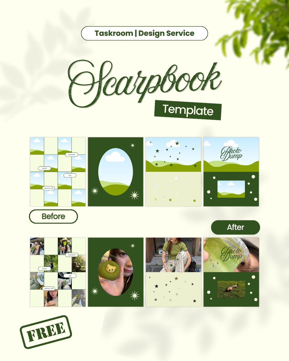 Taskroomm's tweet photo. Buat kamu yang pengen feed Instagram makin aesthetic, aku ada template scrapbook lucu yang bisa kamu pakai! Tinggal scan QR code di slide kedua buat dapetin templatenya. Bisa bayar seikhlasnya atau gratis juga boleh banget, kok! #zonauangㅤ #template https://t.co/jnToFLlxUD