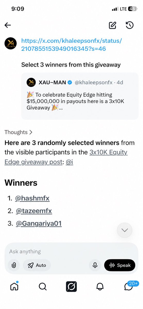 khaleepsonfx's tweet photo. Congratulations our winners are 

@hashmfx
@tazeemfx
@Gangariya01

Kindly dm me with your registered emails https://t.co/dUD58UqhN8