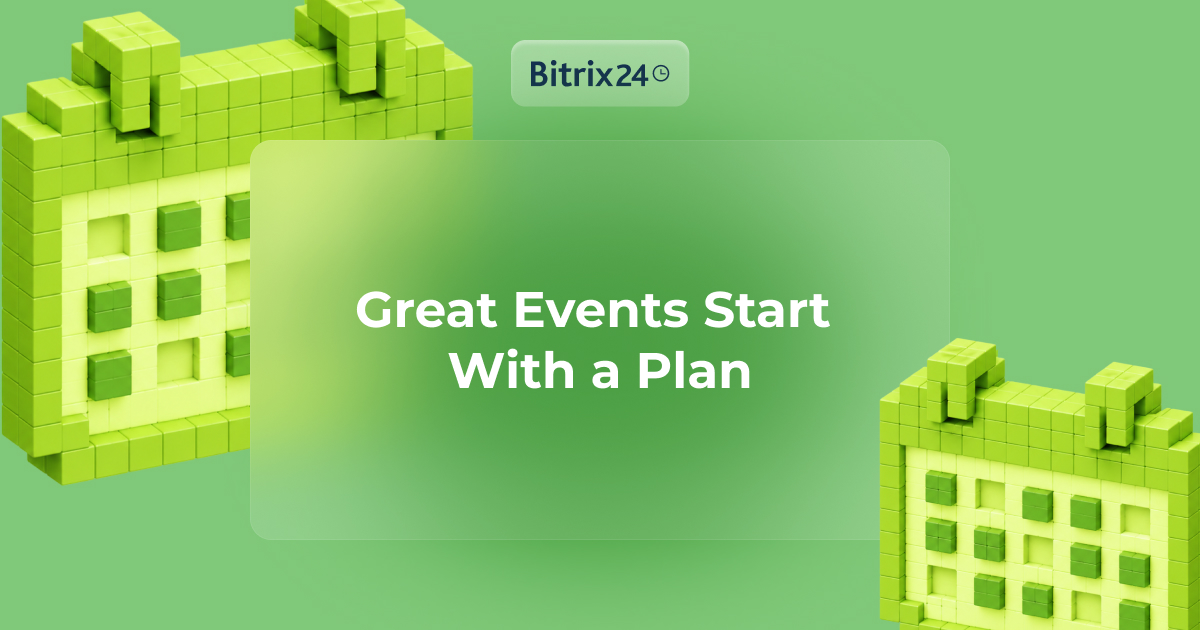 bitrix24's tweet photo. Planning an event means one deadline can depend on five others.

The speaker needs to confirm before the agenda is final. The agenda needs approval before it goes to print. And invitations can’t wait forever.

🗓️ Map out those dependencies before you start assigning tasks. It’s easier to fix a tight schedule on paper than the week before the event.